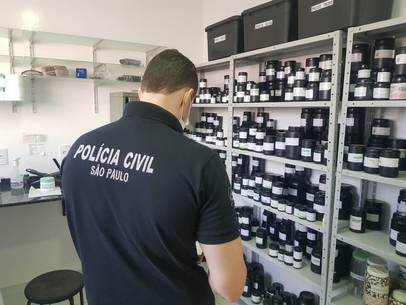 Polícia Civil - Regularização de produtos controlados